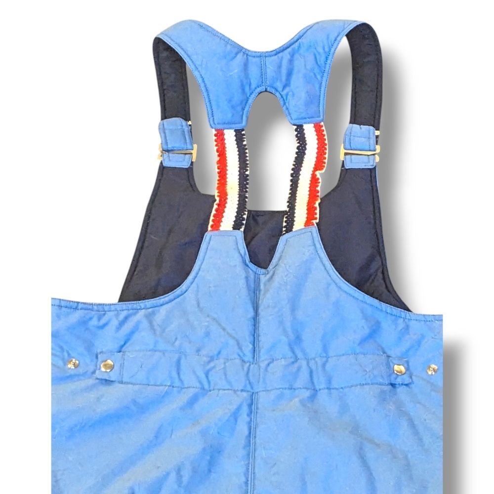 VTG KWay Ski Bibs, 1970s Snow Pants Women's Slim - Picture 10 of 15